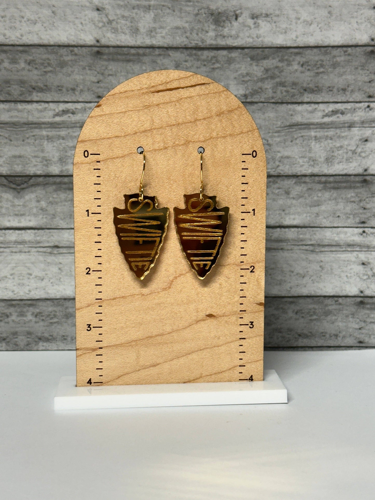 Designed To Flaunt - Swiftie Mirror Earrings