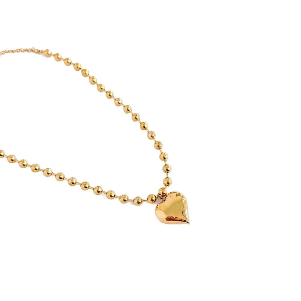 Pretty Simple - Harmony Heart Necklace - WATERPROOF