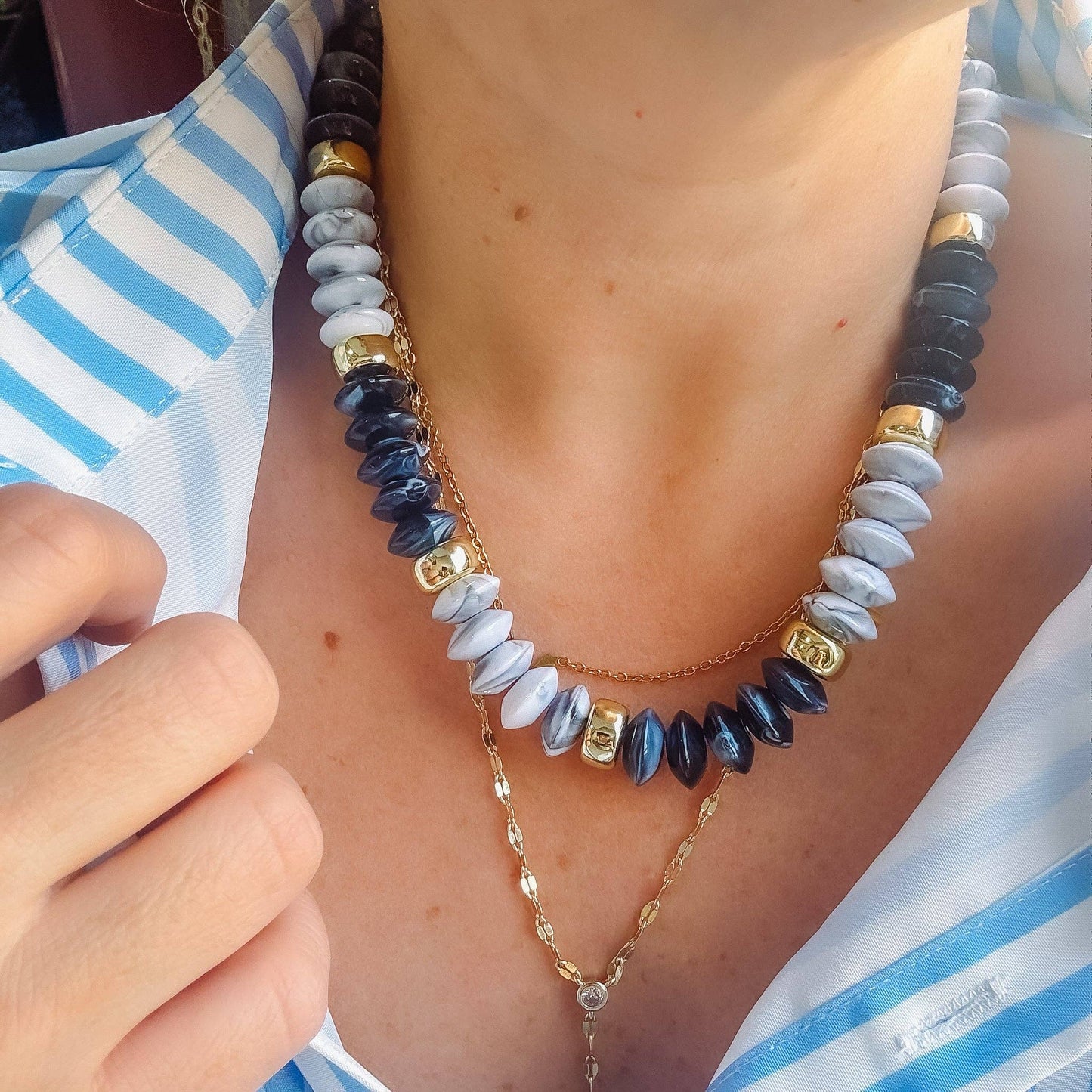 Treasure Jewels Inc. - Royal Day Dream Beaded Necklace