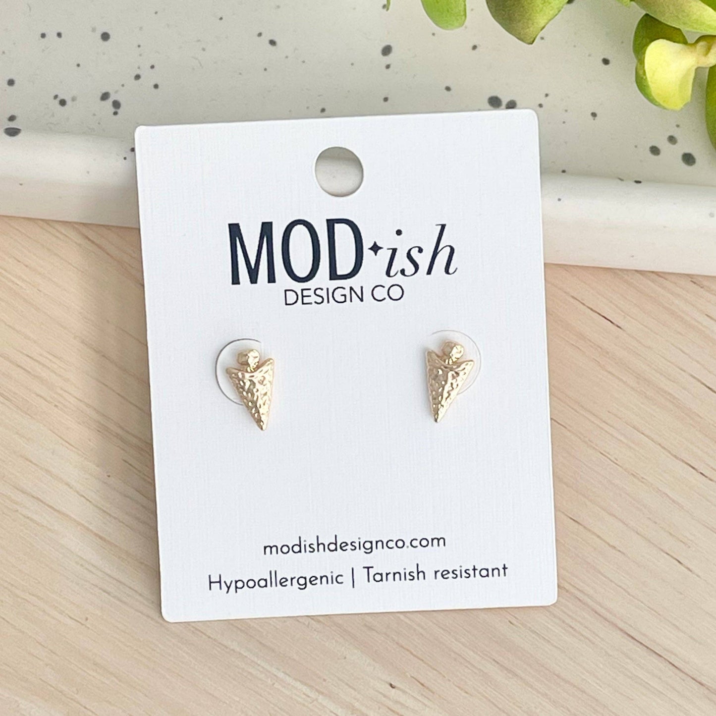 MODish Design Co - Arrowhead Earring Studs