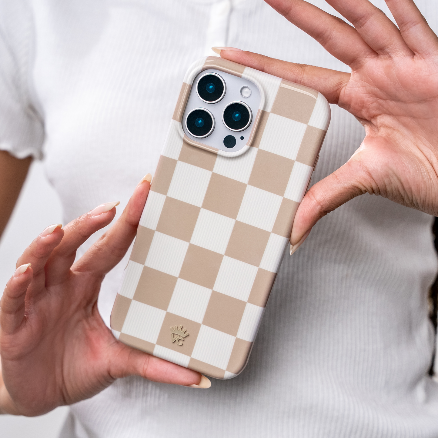 Nude Vibe Checker MagSafe iPhone 16 Pro Max Case