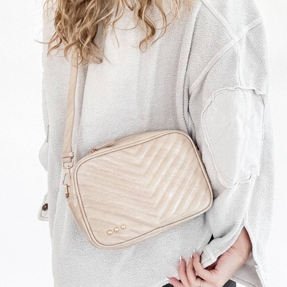 Pretty Simple - Coco Quilted Camera Crossbody Bag