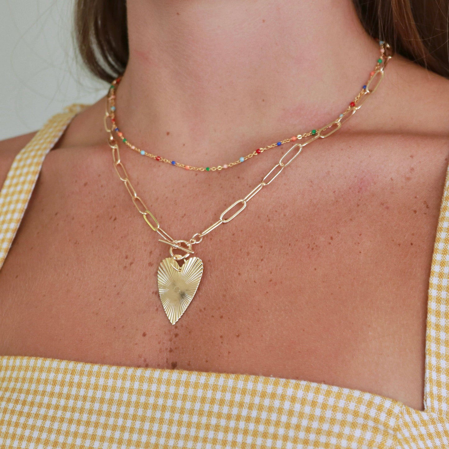 MODish Design Co - Bursting Heart Necklace