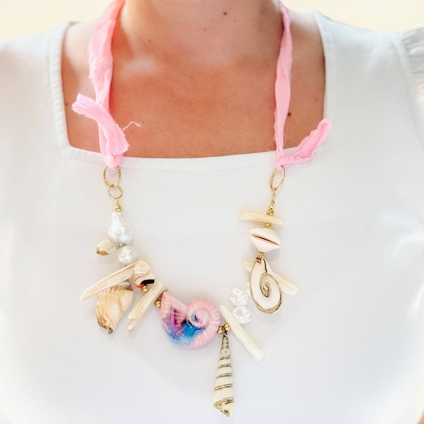 Treasure Jewels Inc. - Sea Queen Beaded Necklace