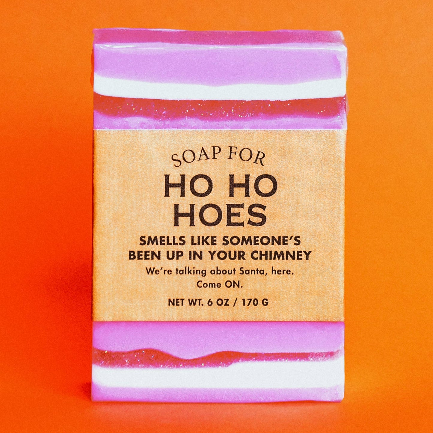 Whiskey River Soap Co. - Soap for Ho Ho Hoes | Funny Holiday Soap