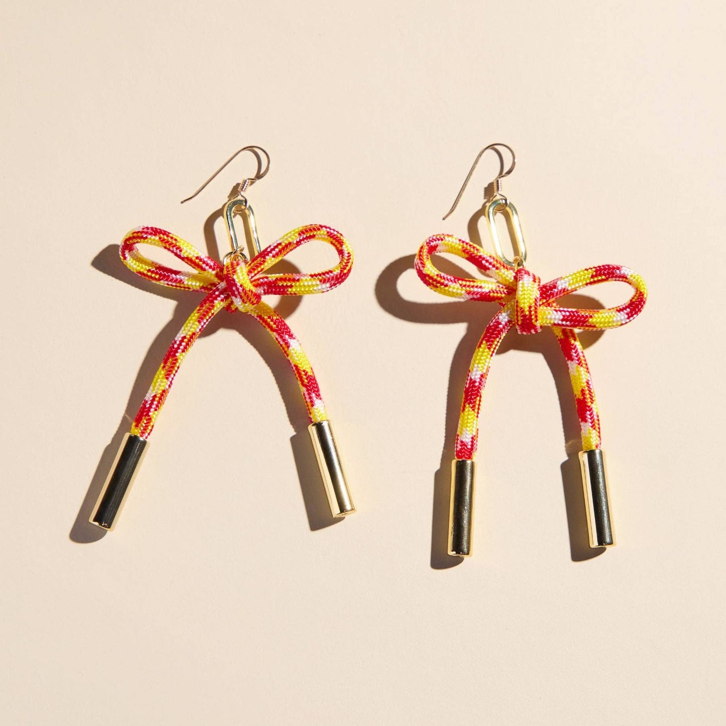 Nickel and Suede - KC Football Simone Cord Earring