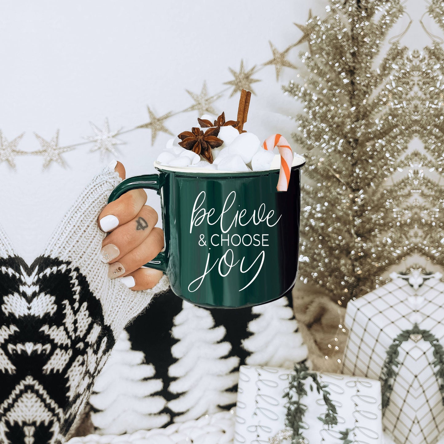 Gia Roma - Halloween Coffee Mugs, Fall Drinkware, Orange + Brown Mugs