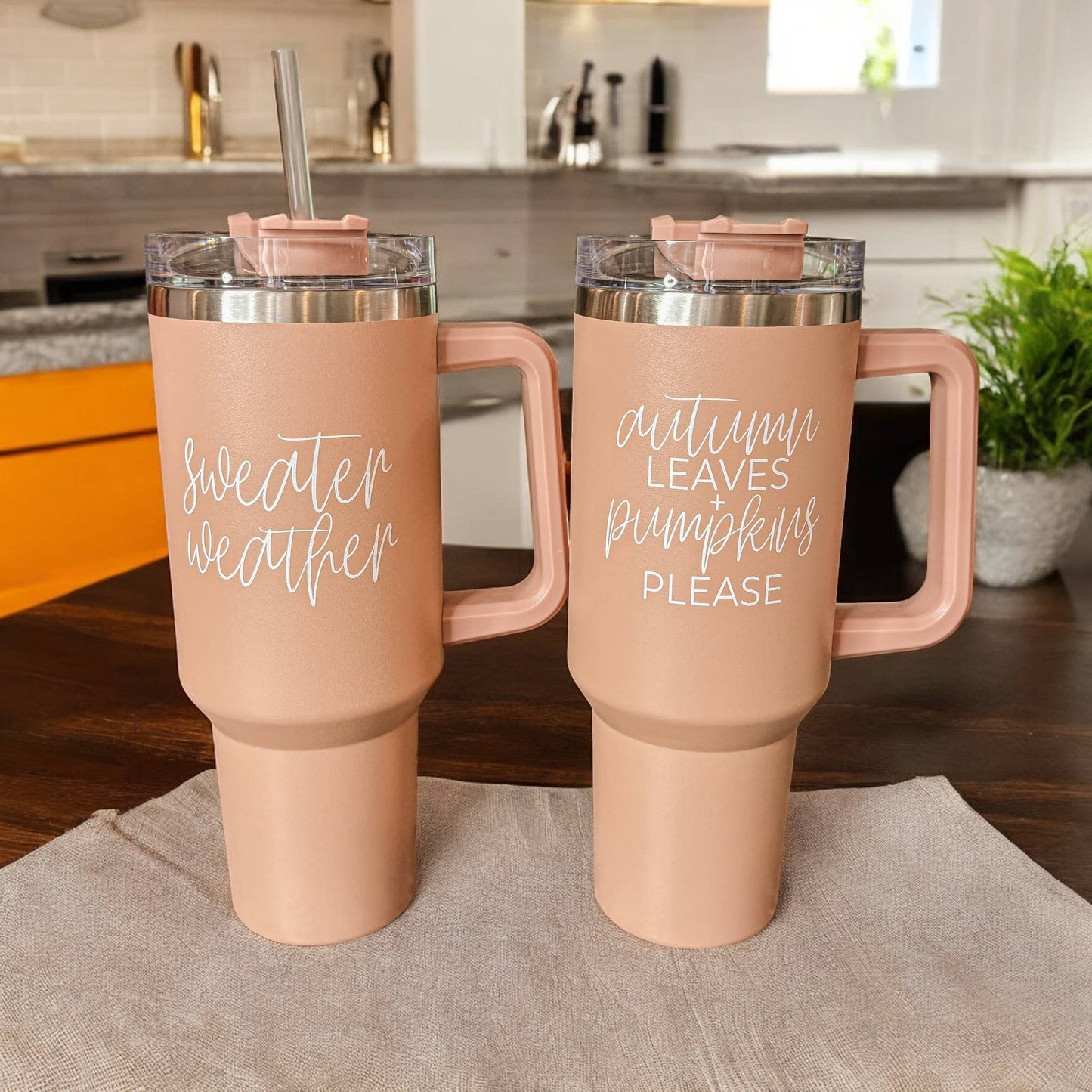 Gia Roma - Halloween Tumblers 40 oz, Hocus Pocus Coffee Mugs for Fall