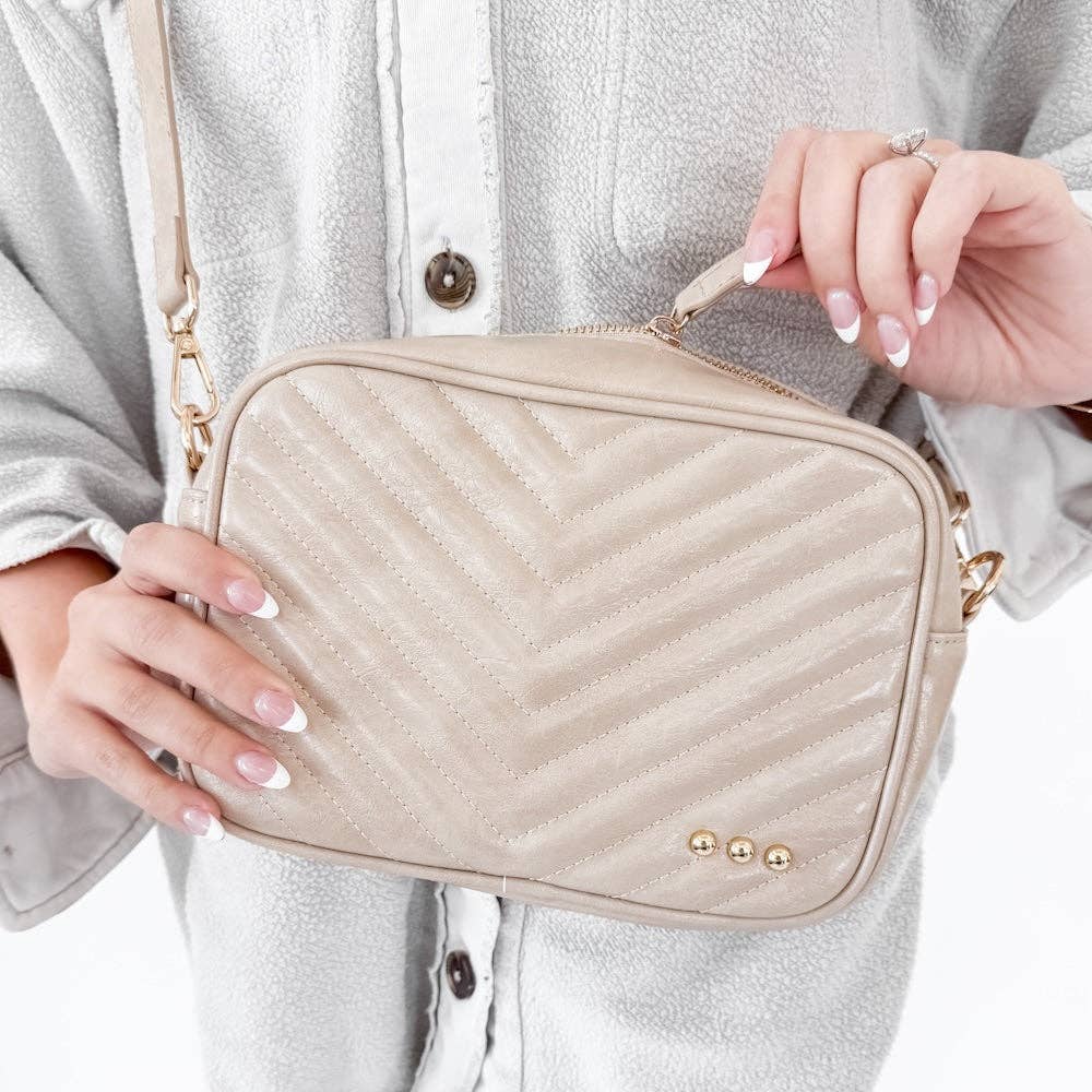 Pretty Simple - Coco Quilted Camera Crossbody Bag