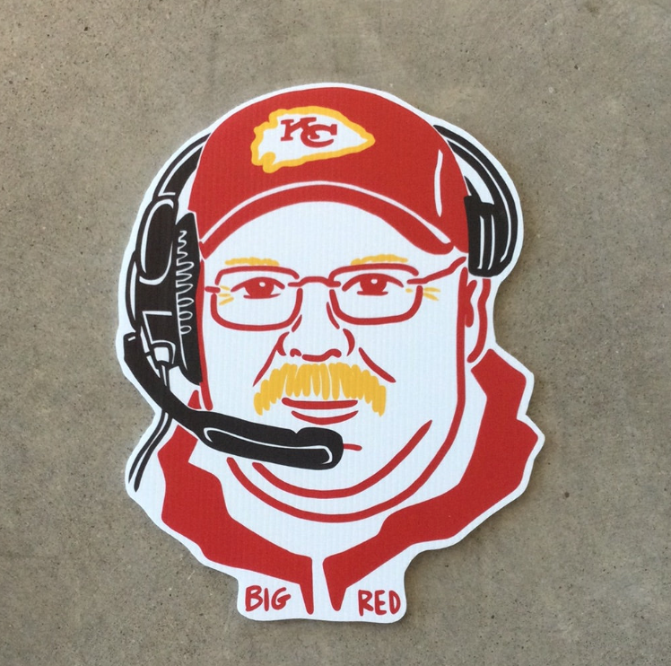 Hart & Lux - Kansas City Football Players Fathead