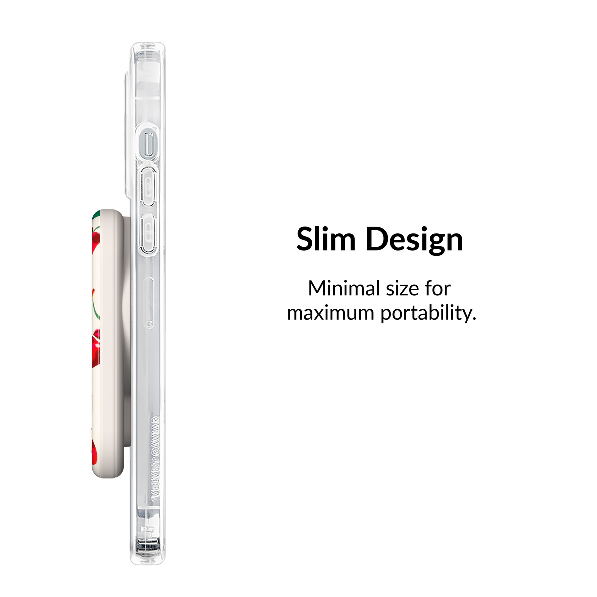Mon Cheri Cherry MagSafe Battery Power Pack