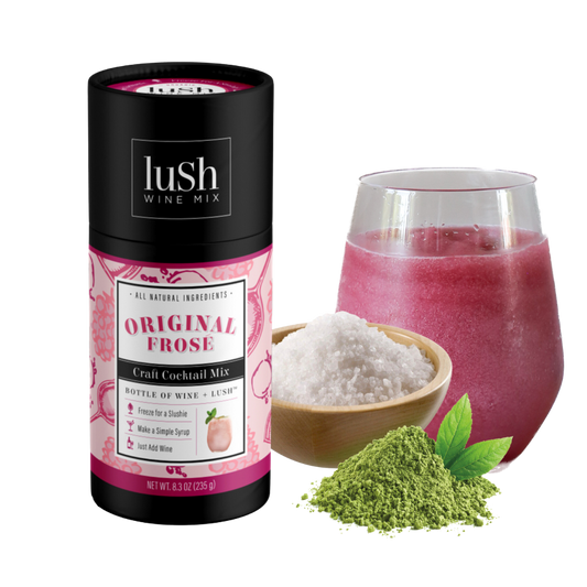 Lush Wine Mix - Original Frose Wine Slushie - 8+ Organic Cocktails Mocktails