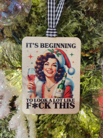 Shut The Front Door KC - F*ck This Ornament
