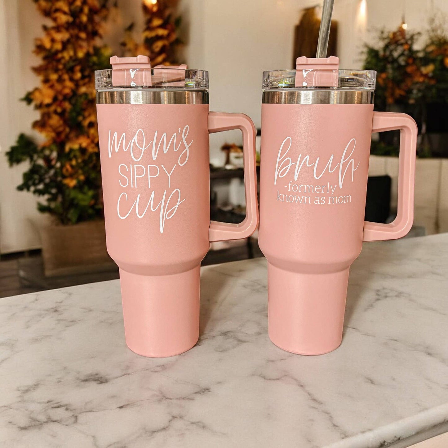 Gia Roma - Halloween Tumblers 40 oz, Hocus Pocus Coffee Mugs for Fall