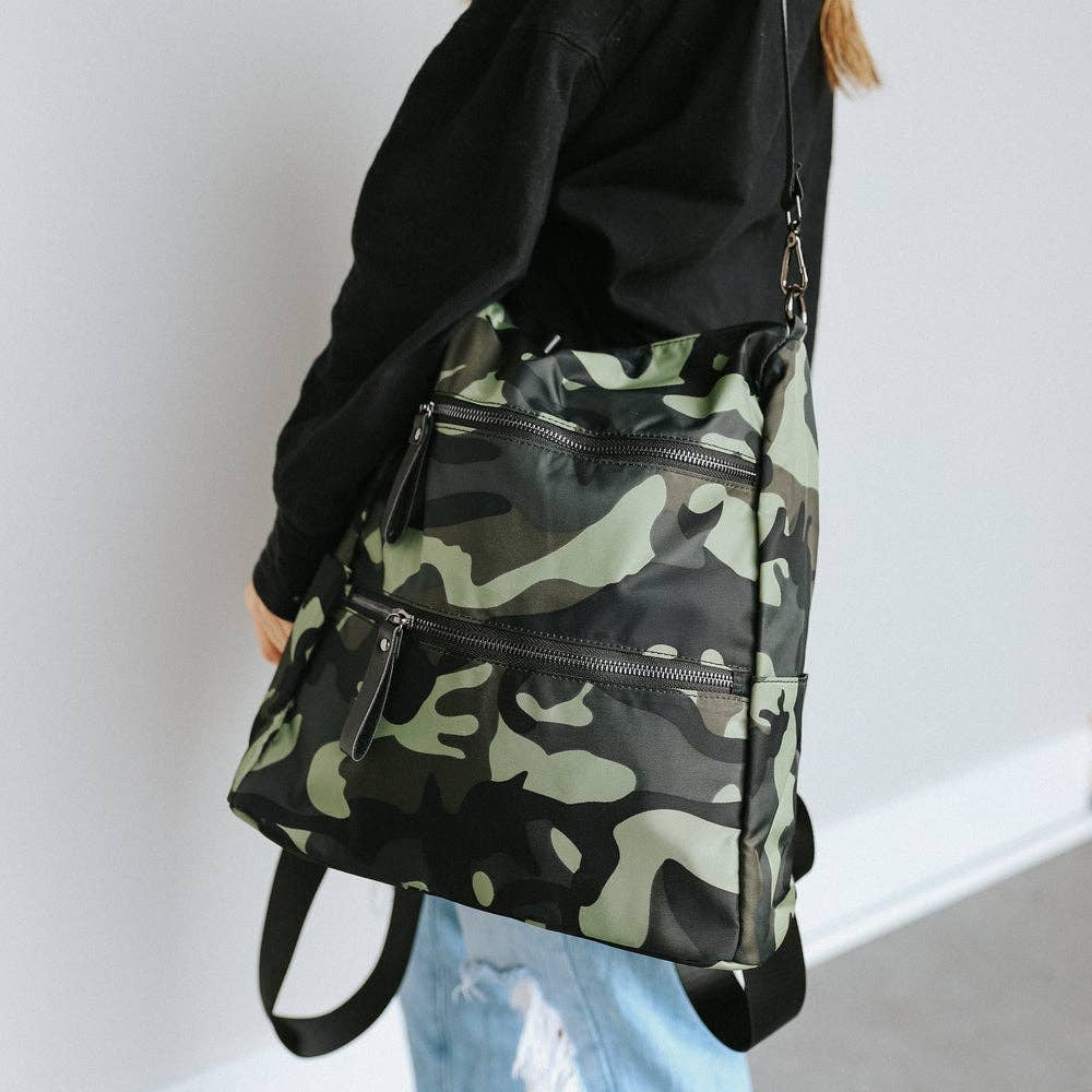 Pretty Simple - Nori Nylon Backpack Wholesale