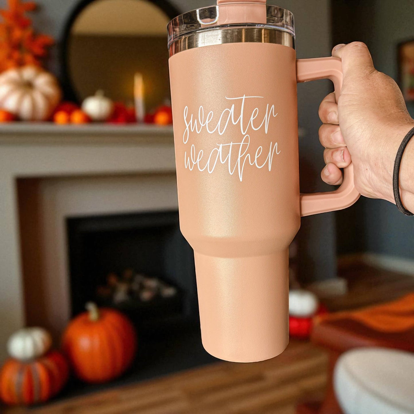 Gia Roma - Halloween Tumblers 40 oz, Hocus Pocus Coffee Mugs for Fall