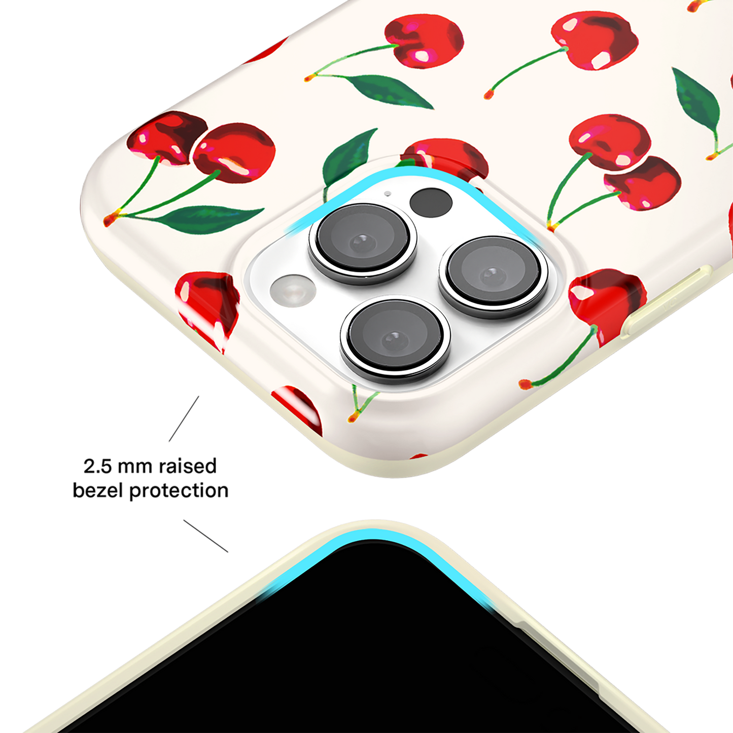 Mon Cheri Cherry MagSafe iPhone 16 Pro Max Case