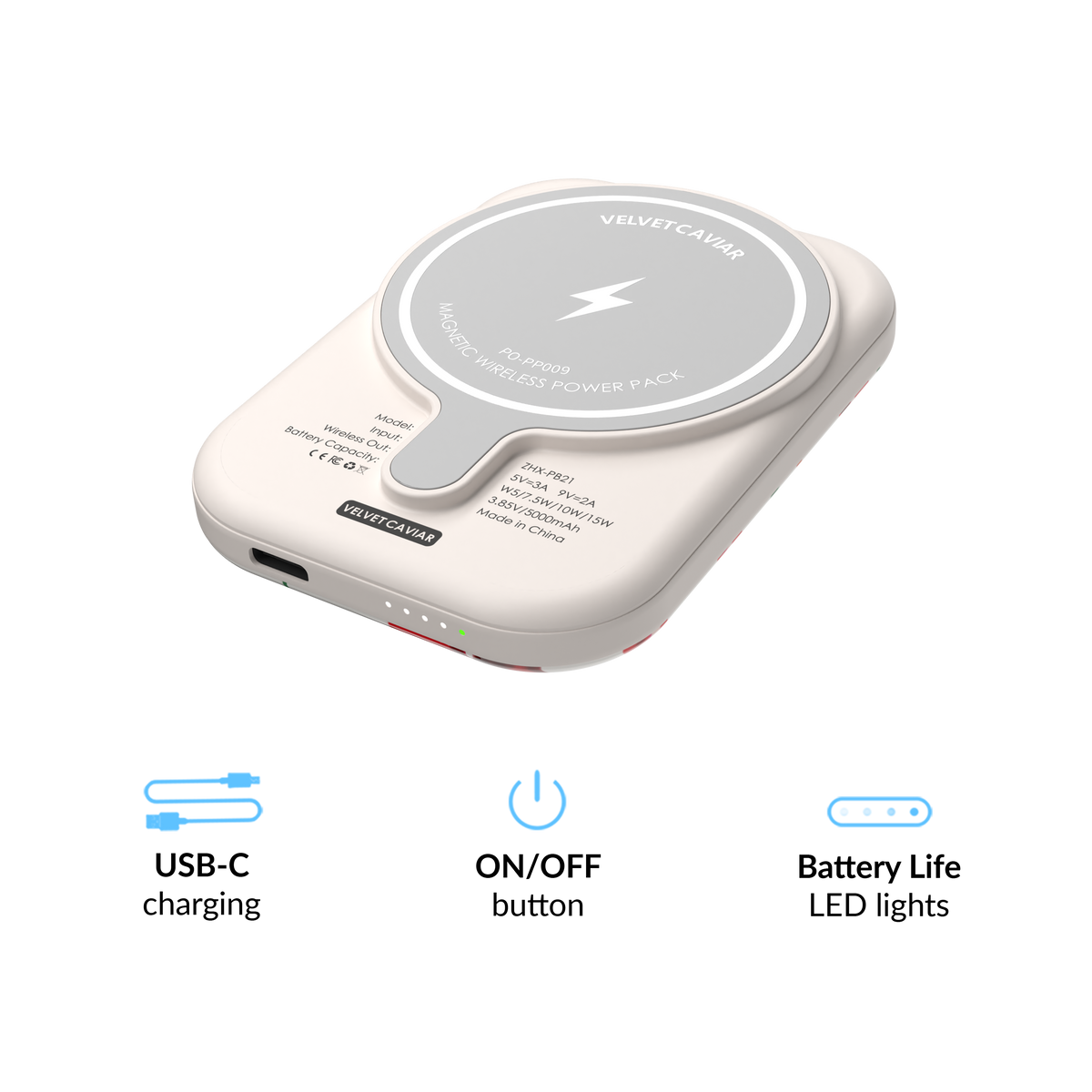 Mon Cheri Cherry MagSafe Battery Power Pack