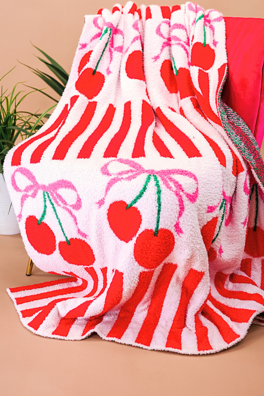 Cherry Bomb Blanket