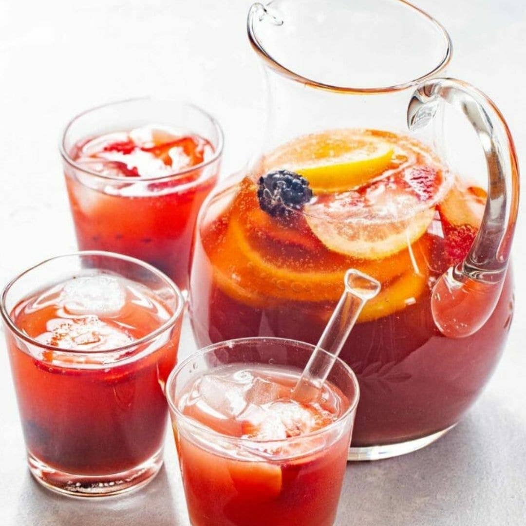 Wood Stove Kitchen - Glitter Sangria Cocktail Mix/Syrup, 16 fl oz