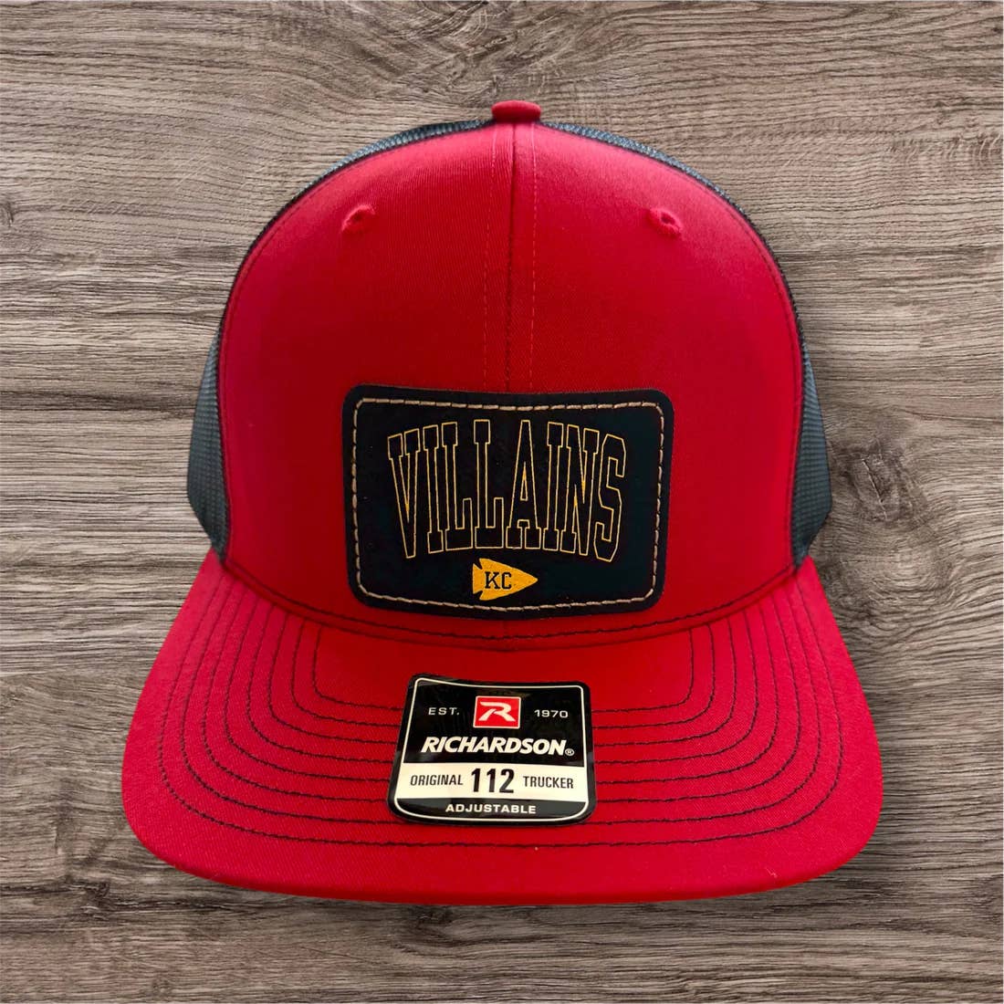 Designed To Flaunt - UV Printed Villains KC Men's Richardson 112 Trucker Hat