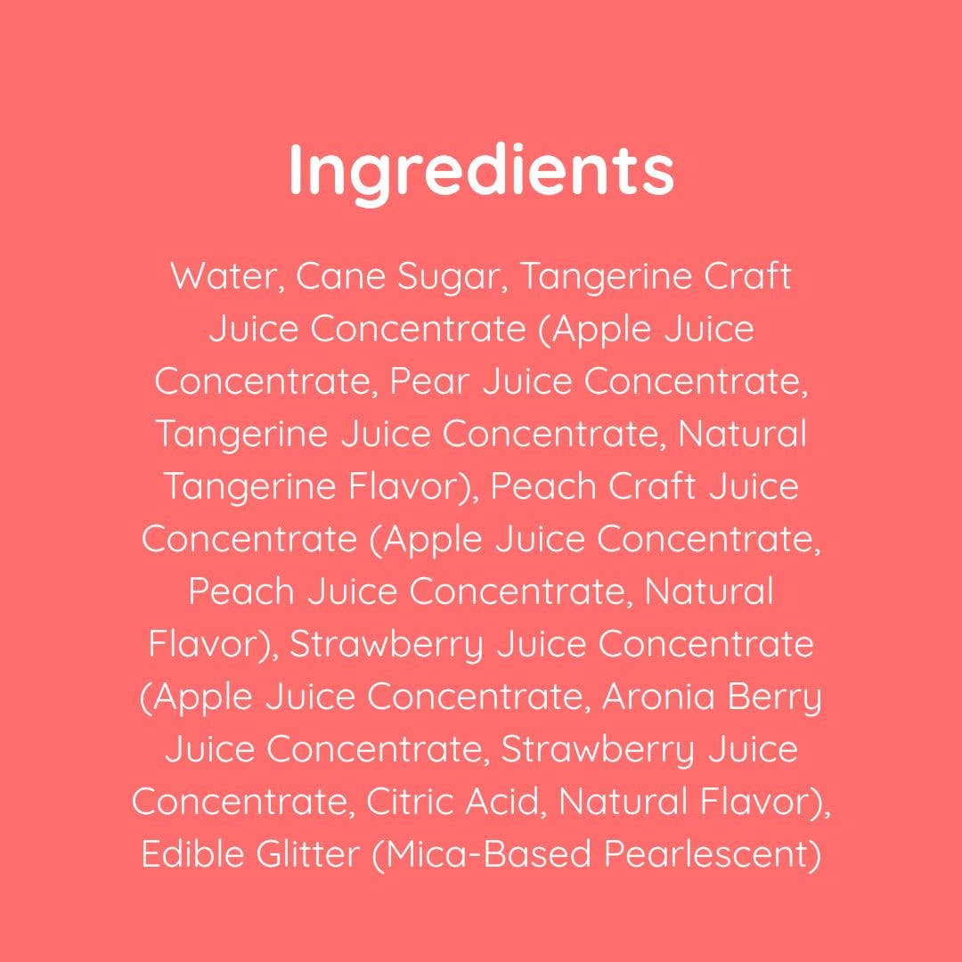 Wood Stove Kitchen - Glitter Sangria Cocktail Mix/Syrup, 16 fl oz