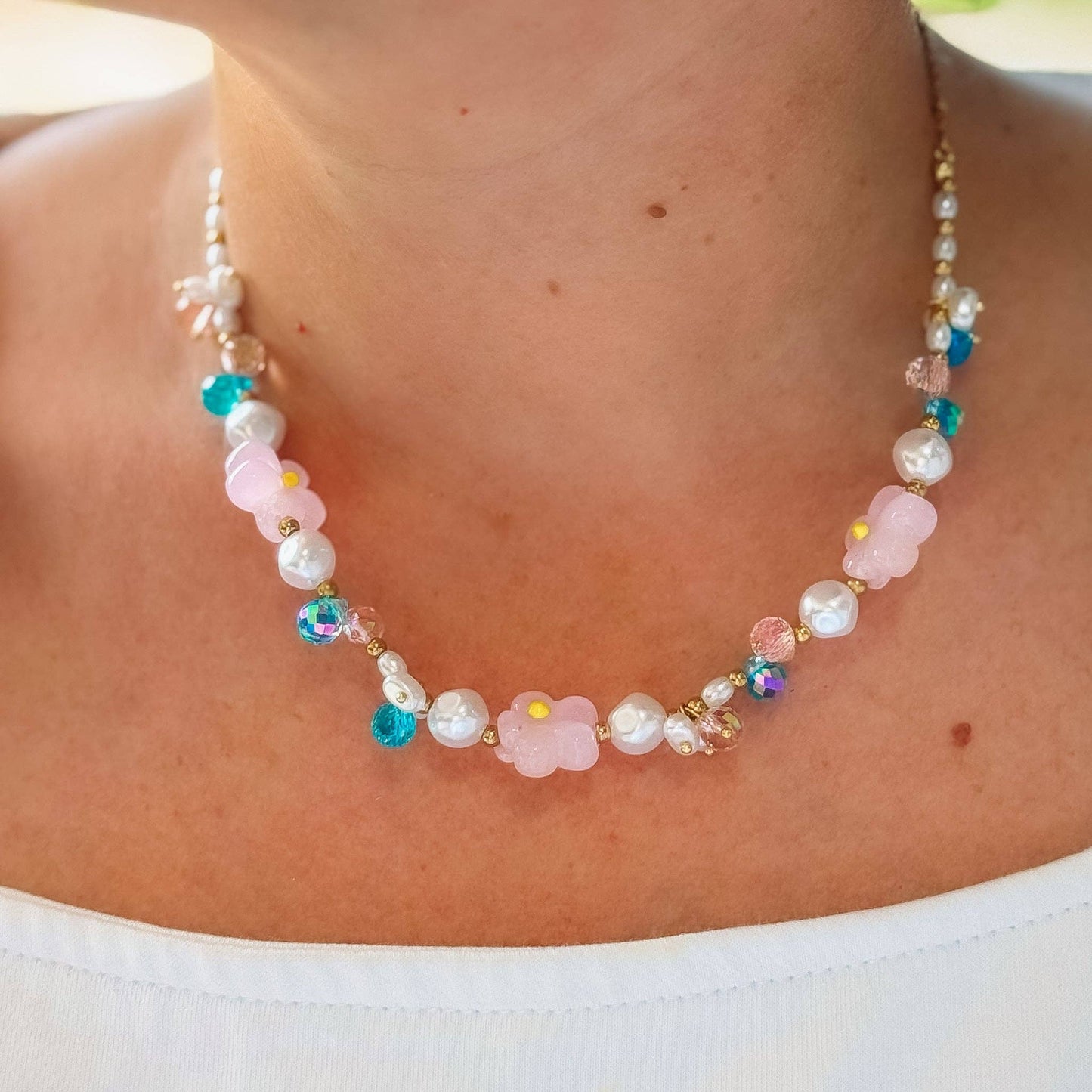 Treasure Jewels Inc. - Feelin' Girly Beaded Necklace