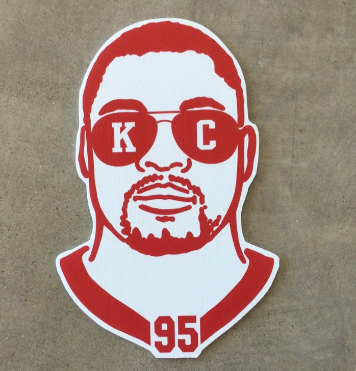 Hart & Lux - Kansas City Football Players Fathead