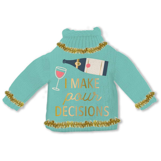 soiree-sisters - Wine Bottle Sweater | Pour Decisions