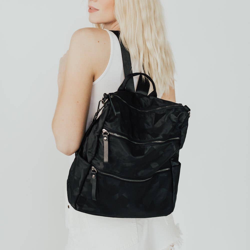 Pretty Simple - Nori Nylon Backpack Wholesale