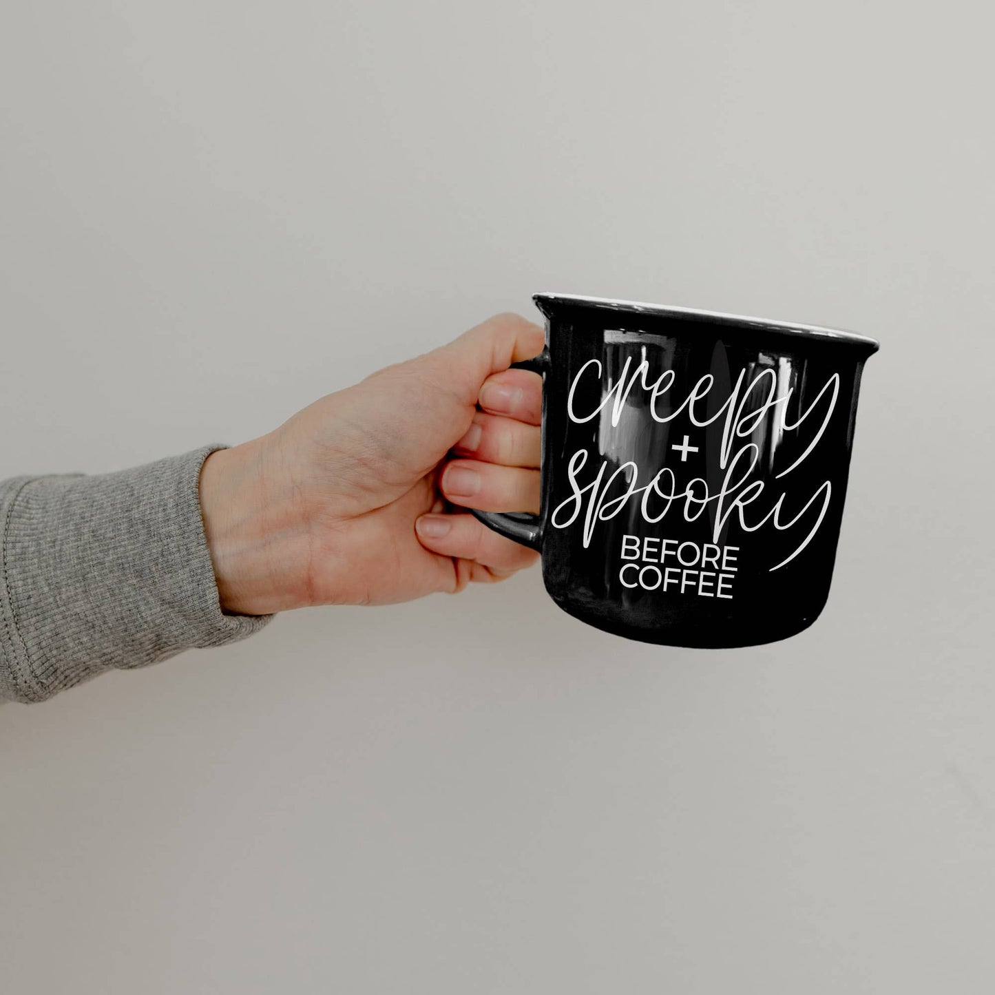 Gia Roma - Halloween Coffee Mugs, Fall Drinkware, Orange + Brown Mugs