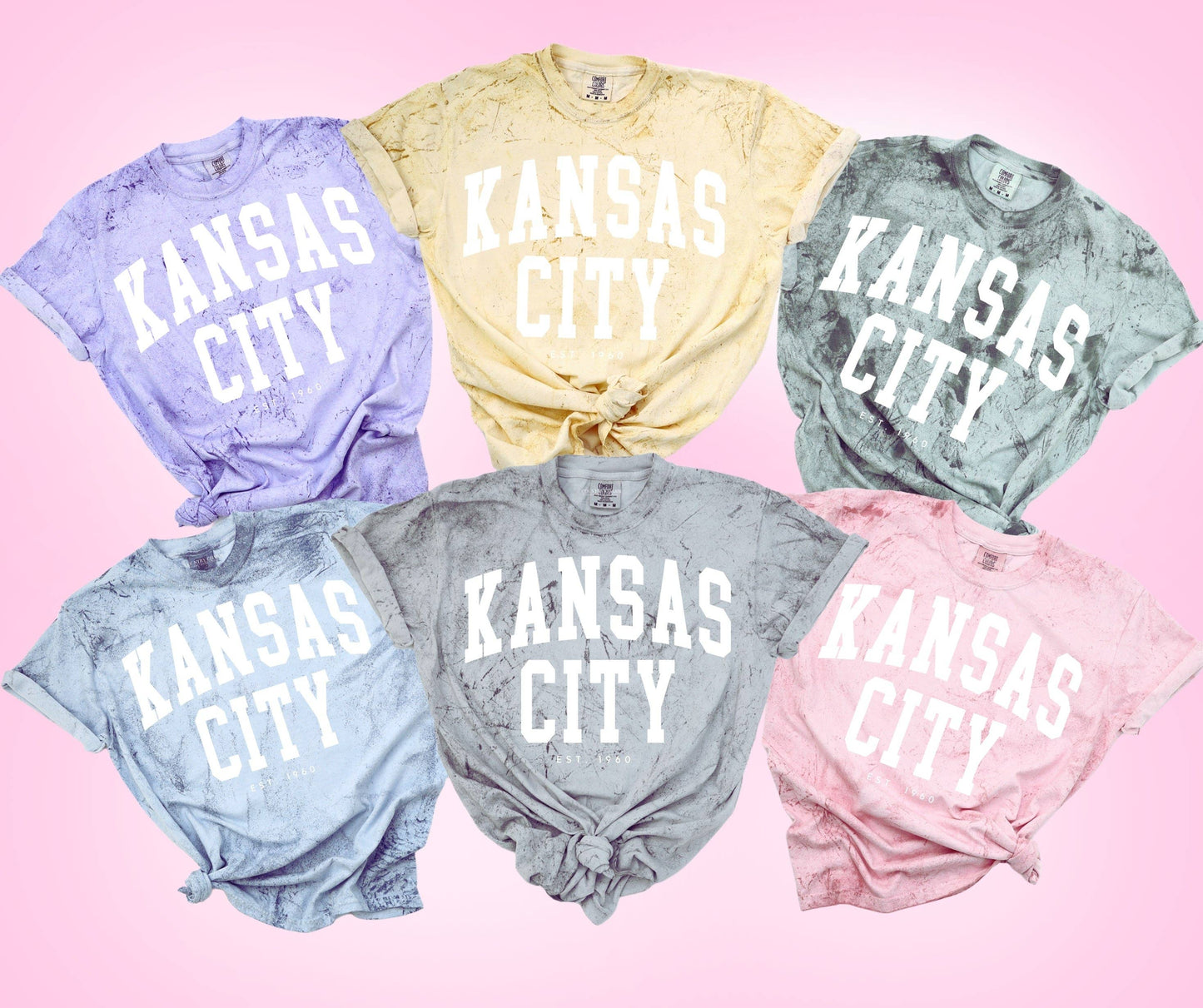Kansas City since 1960 | Comfort Color Colorblast