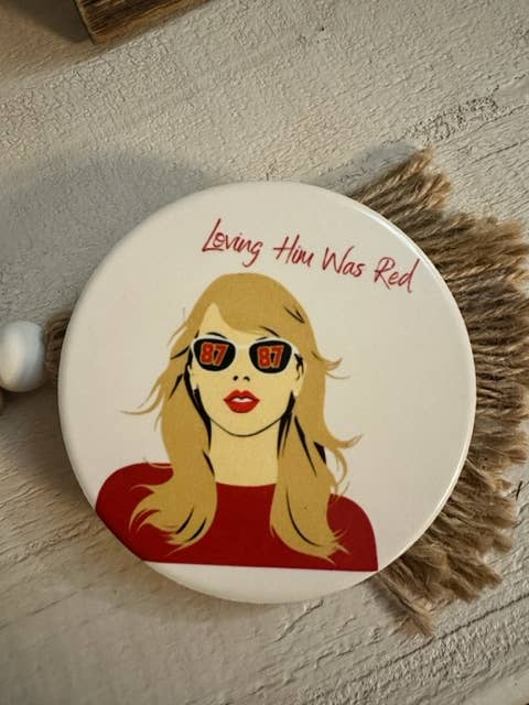 Dogwood Graphics & Design - 87 Taylor Swift Red Ceramic Coasters