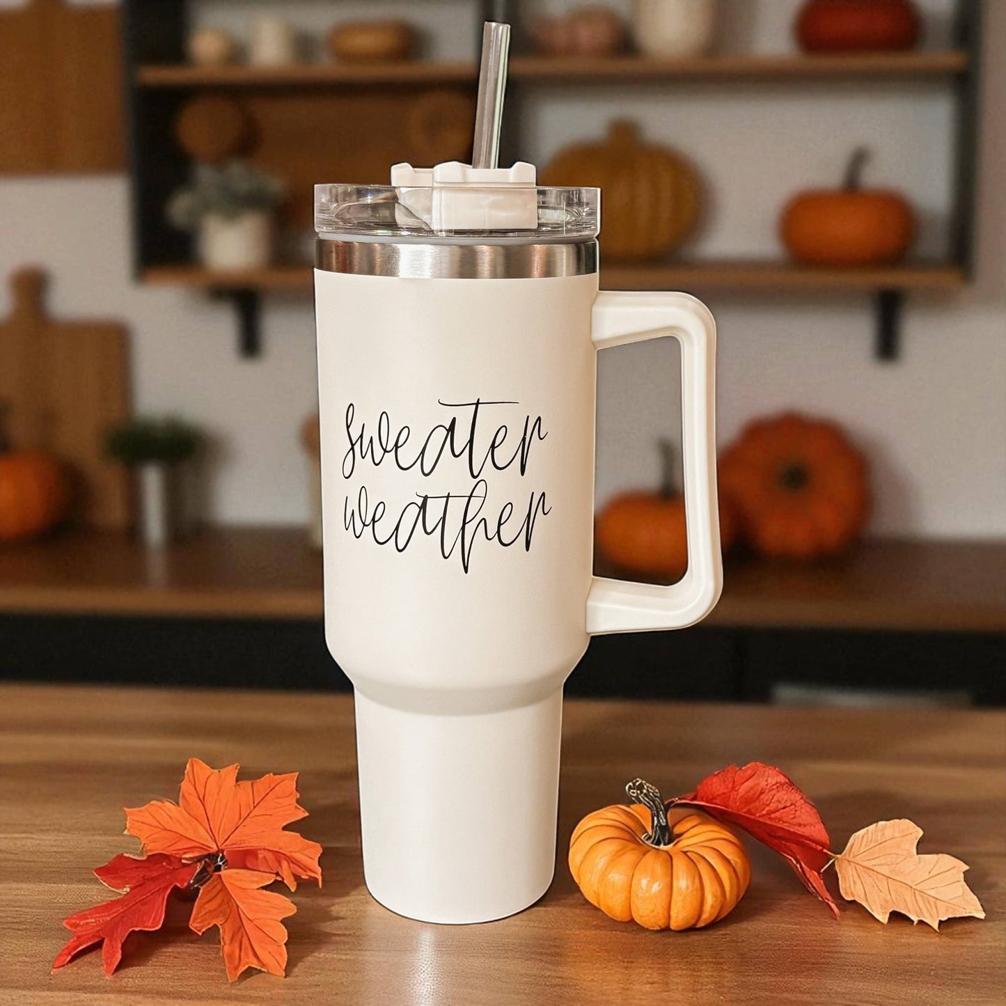 Gia Roma - Halloween Tumblers 40 oz, Hocus Pocus Coffee Mugs for Fall
