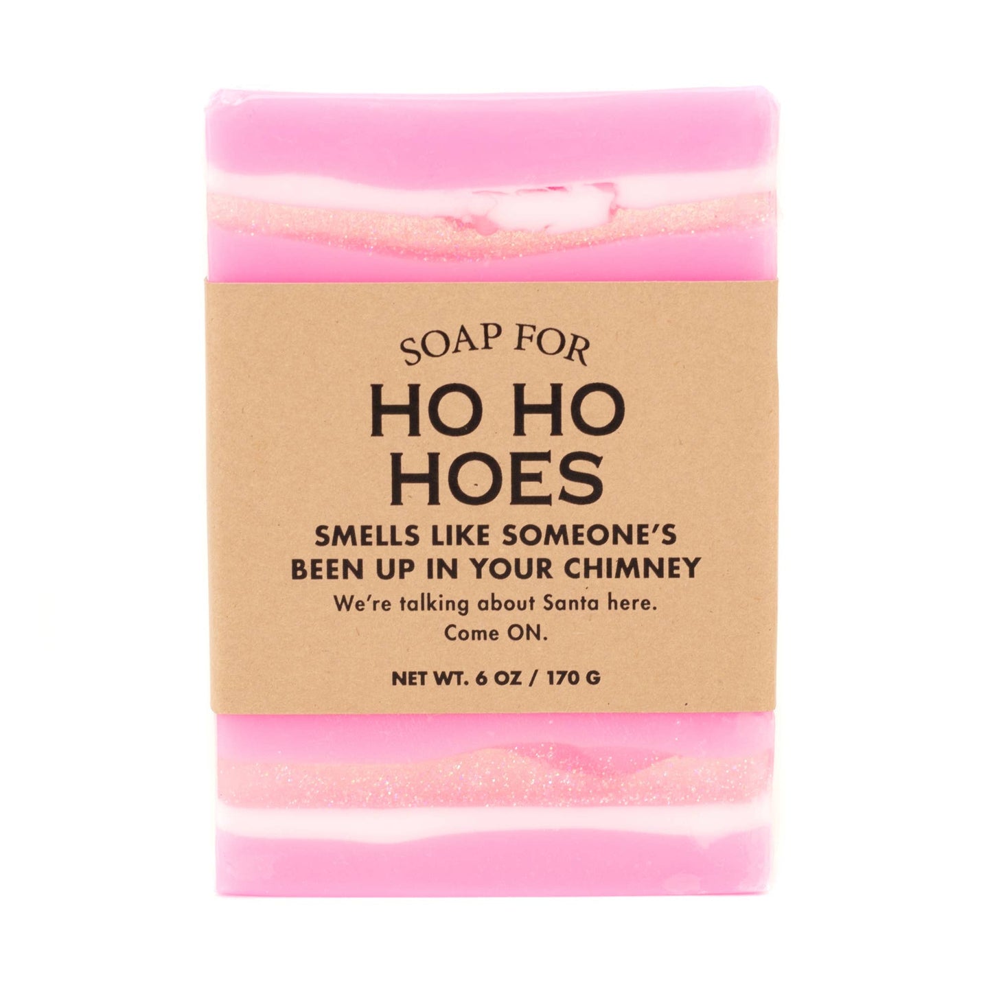 Whiskey River Soap Co. - Soap for Ho Ho Hoes | Funny Holiday Soap