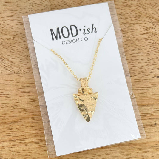 MODish Design Co - Arrowhead Necklace