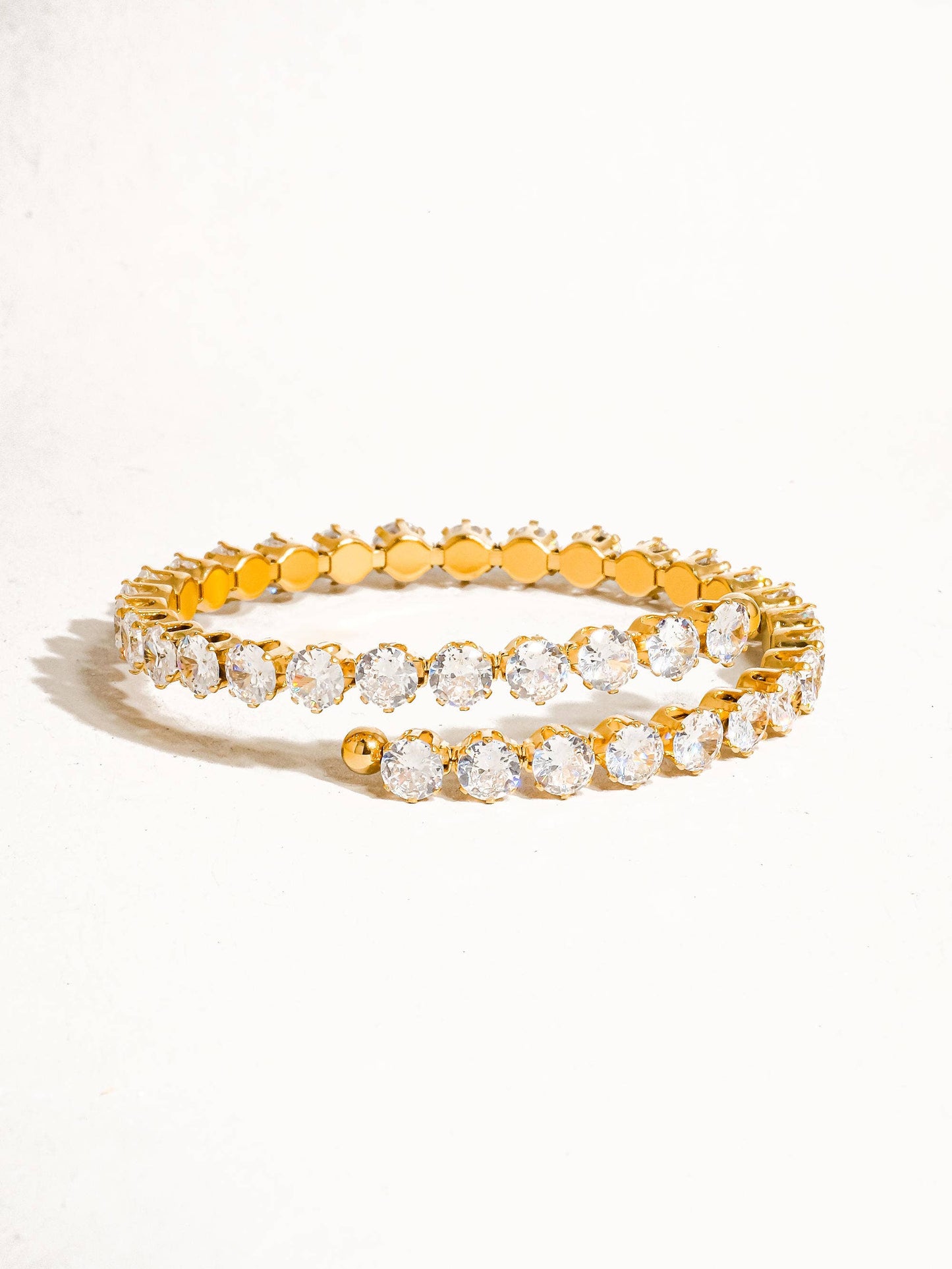 Flânerie by MAIQ - Maëlys 18K Gold Non-Tarnish CZ Glam Bracelet