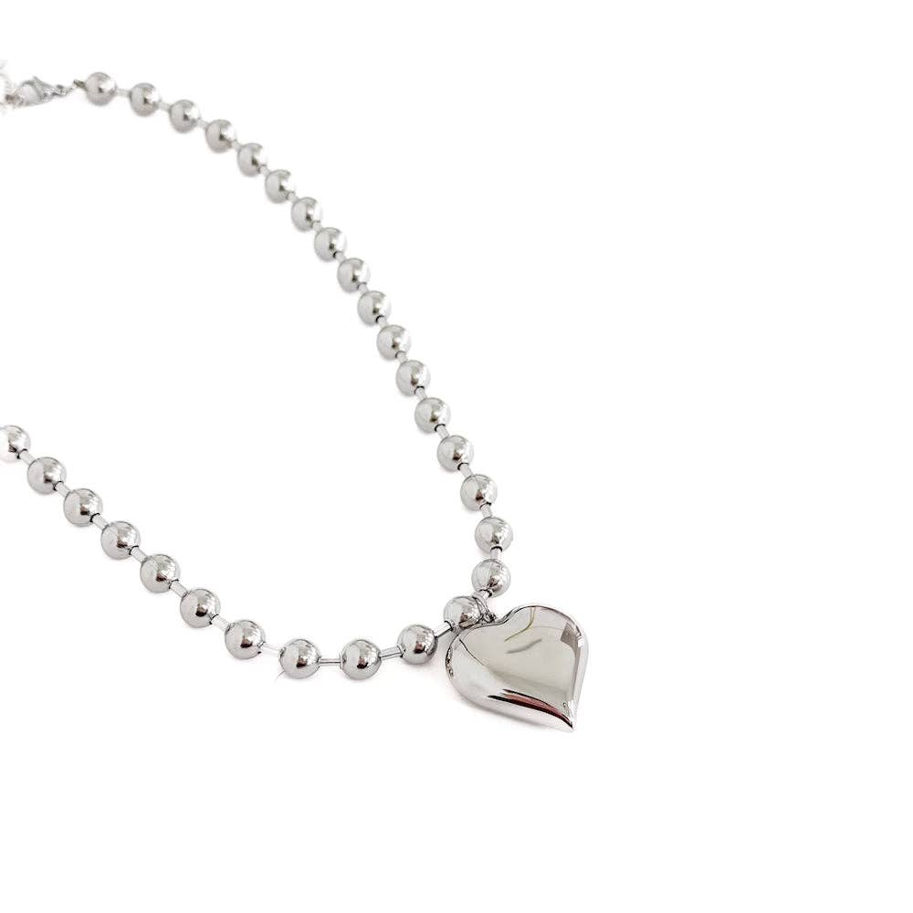 Pretty Simple - Harmony Heart Necklace - WATERPROOF