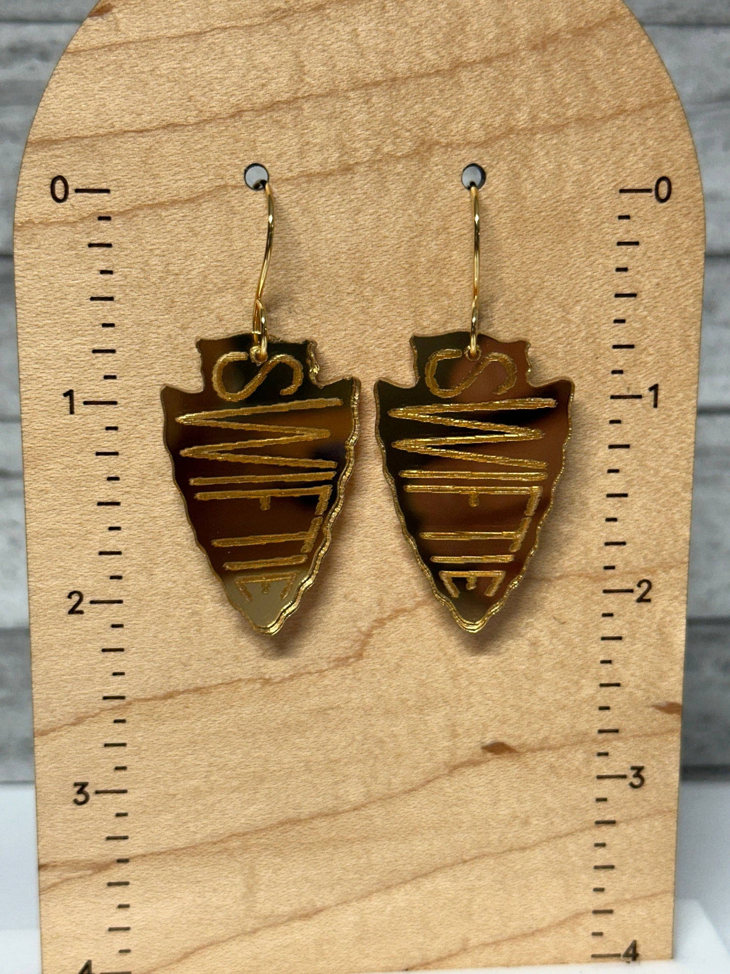 Designed To Flaunt - Swiftie Mirror Earrings