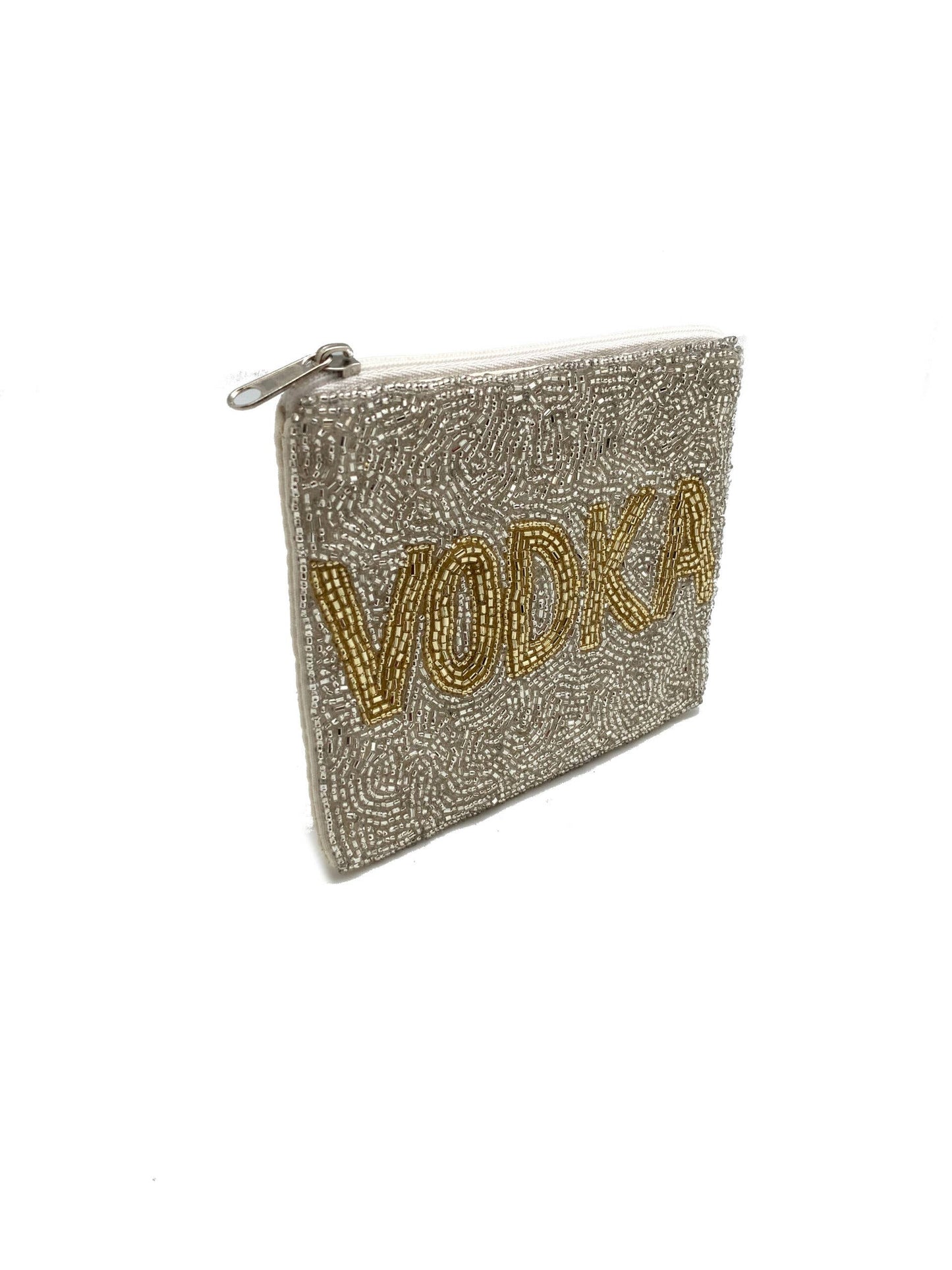VODKA Beaded Coin Purse LAC-CP-1001