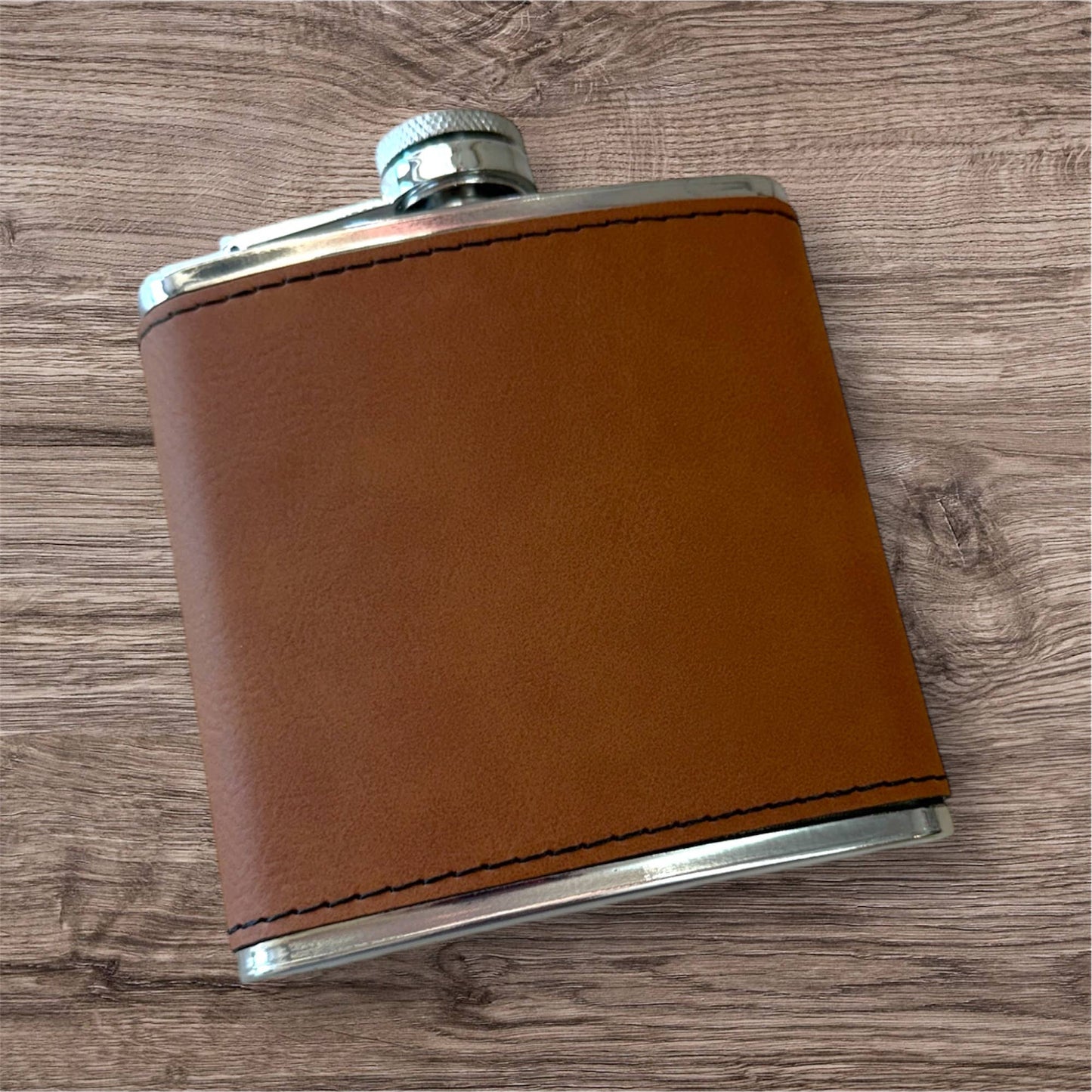 Designed To Flaunt - UV Printed Emergency Holiday Water 6 oz Flask