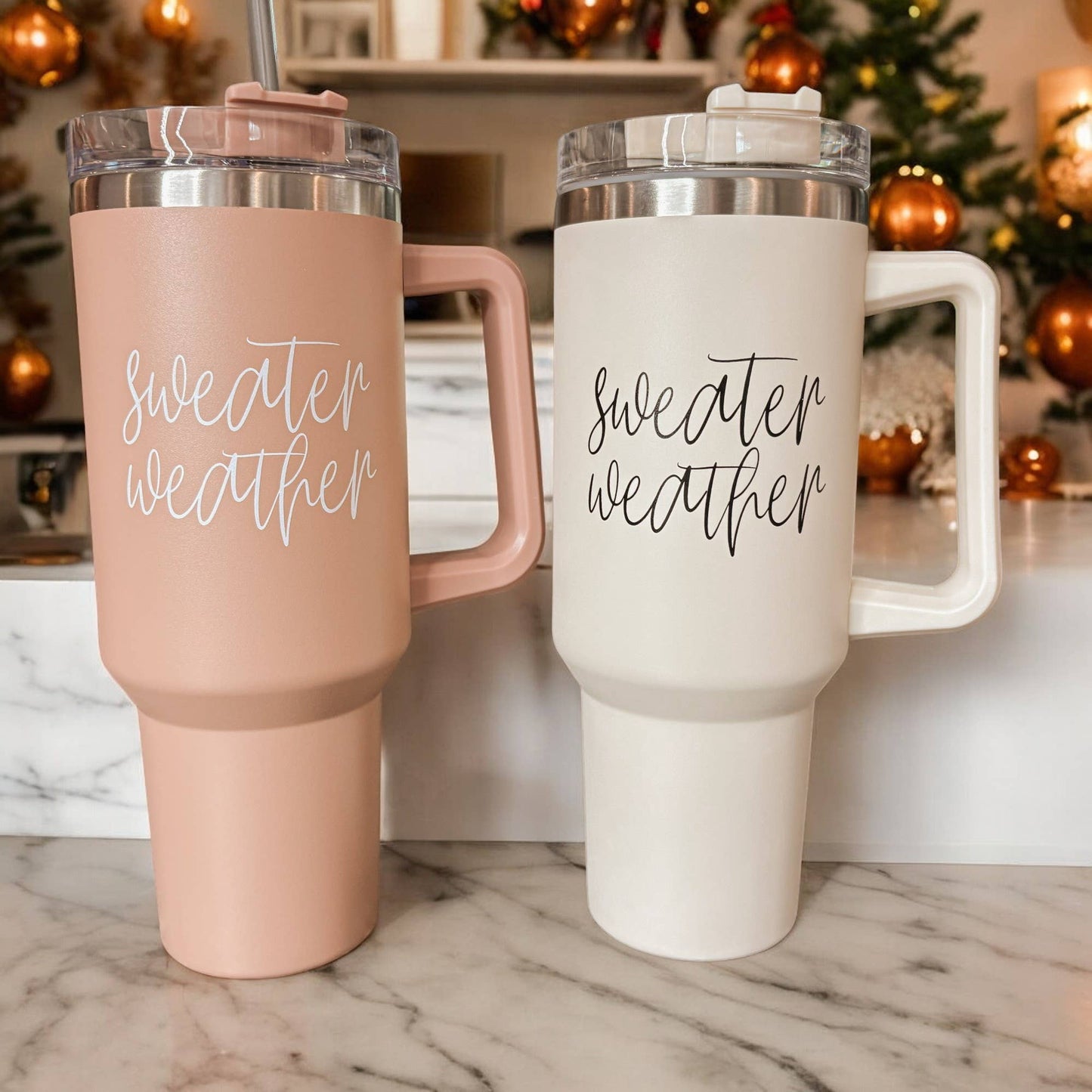Gia Roma - Halloween Tumblers 40 oz, Hocus Pocus Coffee Mugs for Fall