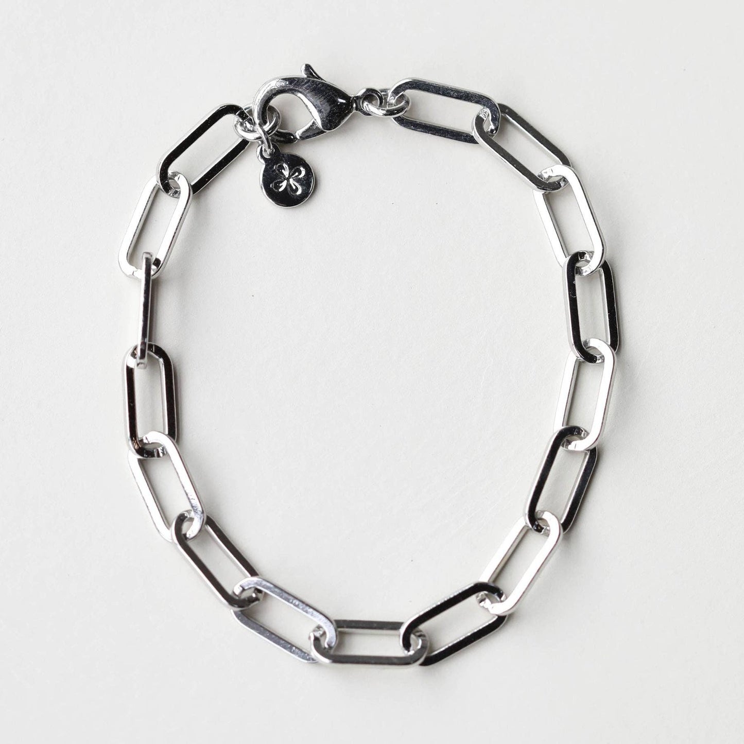 Paper Clip Chain Bracelet