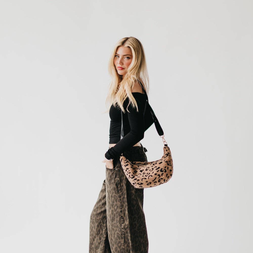 Pretty Simple - Shirley Sherpa Crossbody Bag