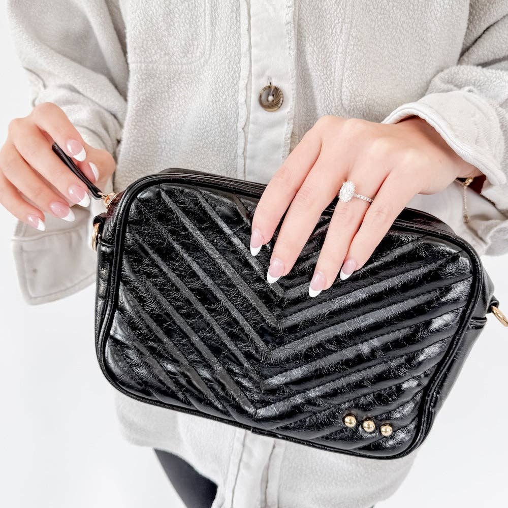 Pretty Simple - Coco Quilted Camera Crossbody Bag