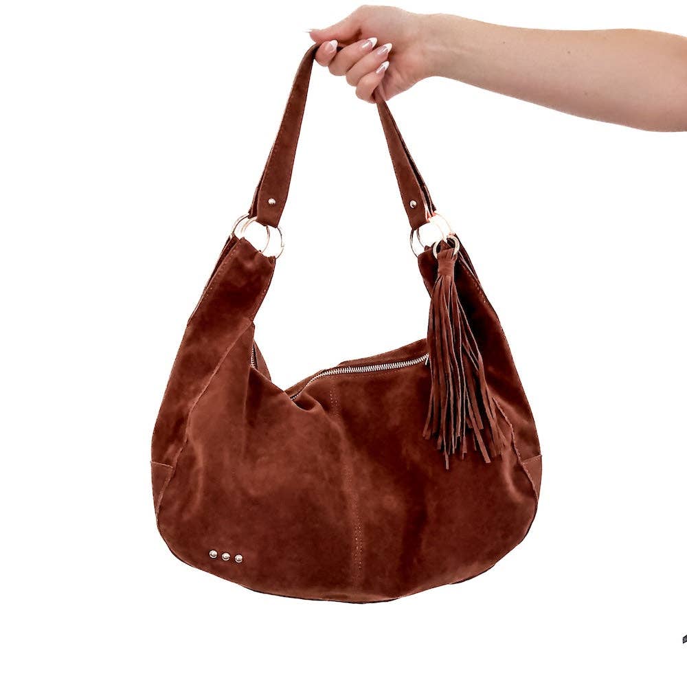 Pretty Simple - Hazel Hobo Shoulder Bag with Tassel