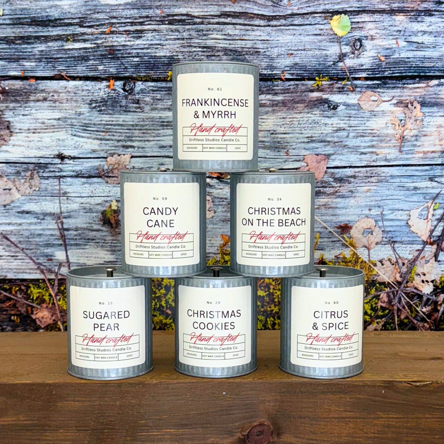 Driftless Studios - Christmas On The Beach Wholesale Candles - Holiday Decor