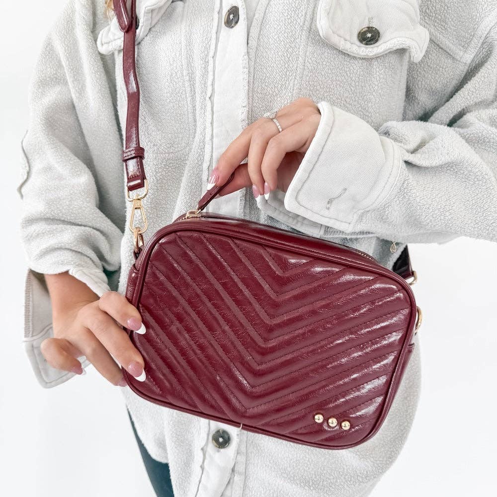 Pretty Simple - Coco Quilted Camera Crossbody Bag