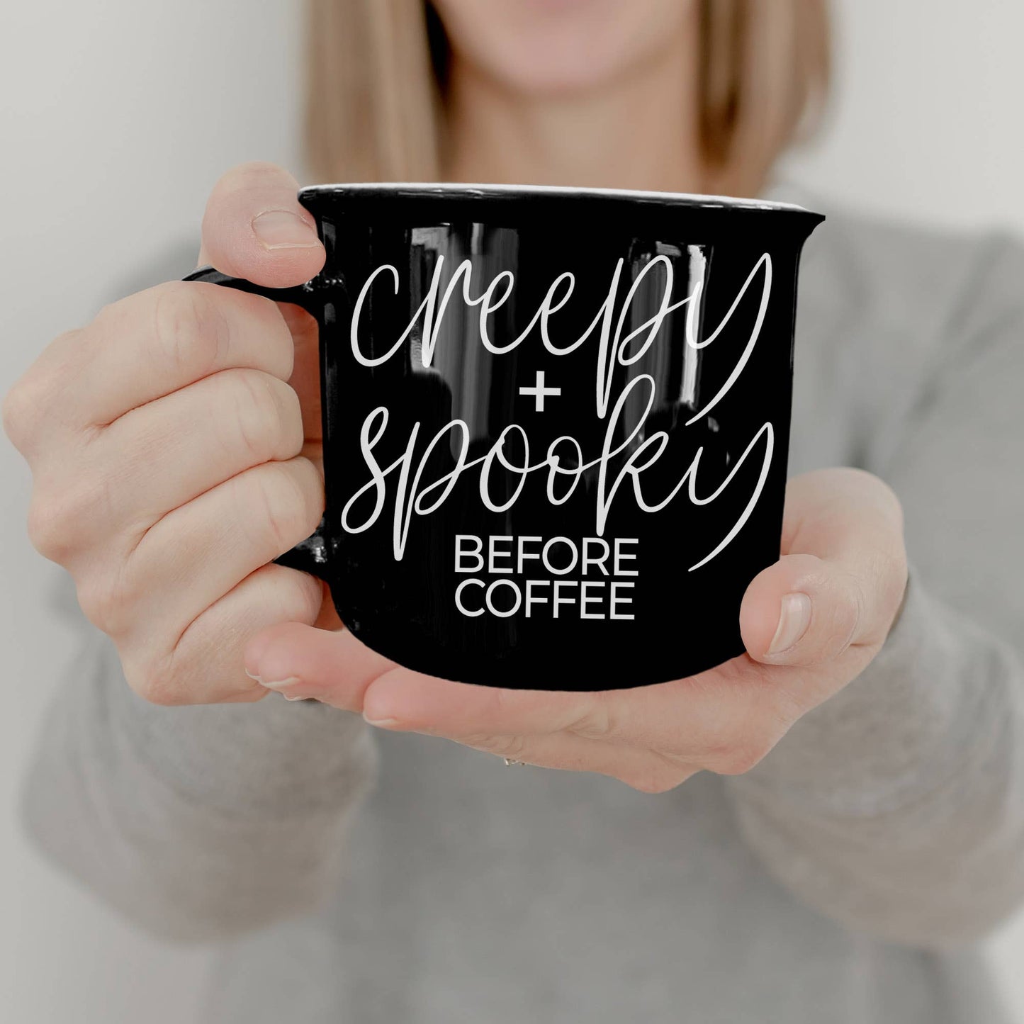 Gia Roma - Halloween Coffee Mugs, Fall Drinkware, Orange + Brown Mugs