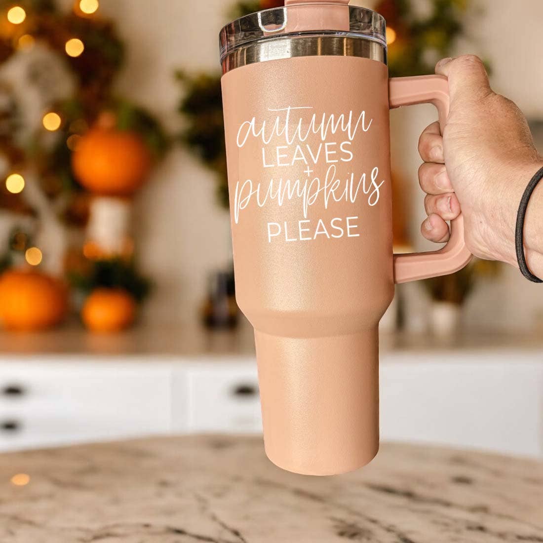 Gia Roma - Halloween Tumblers 40 oz, Hocus Pocus Coffee Mugs for Fall
